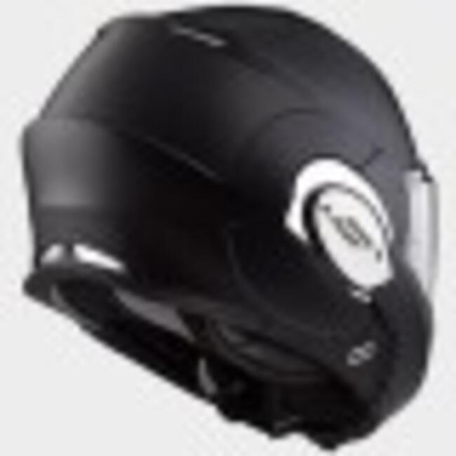 Casco Modulare Ls2 Ff399 Valiant Single Mono Nero Opaco